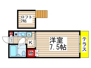 スカイメゾン東船橋の物件間取画像